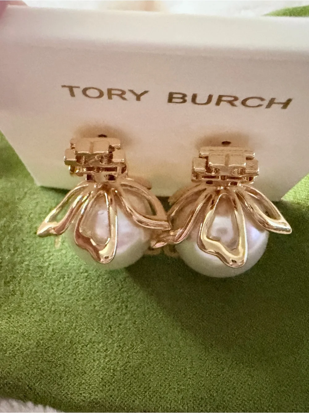 Tory Burch gold tone